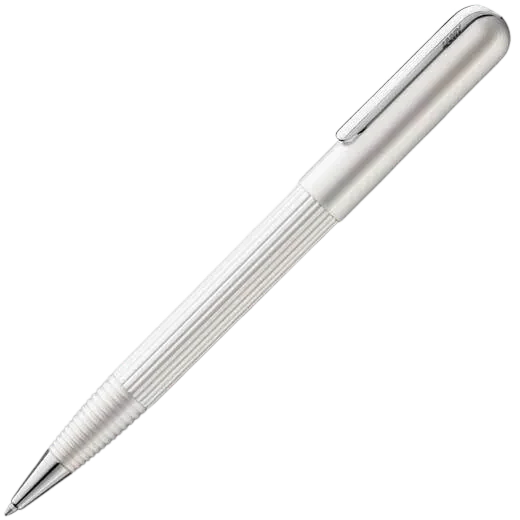 LAMY White/Silver Imporium Lx Ballpoint Pen