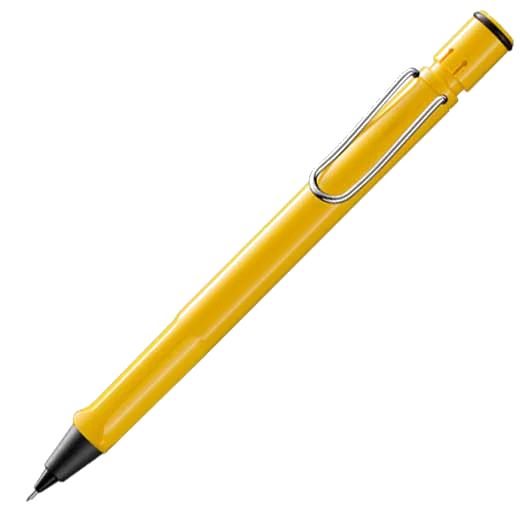 LAMY Yellow Safari Mechanical Pencil