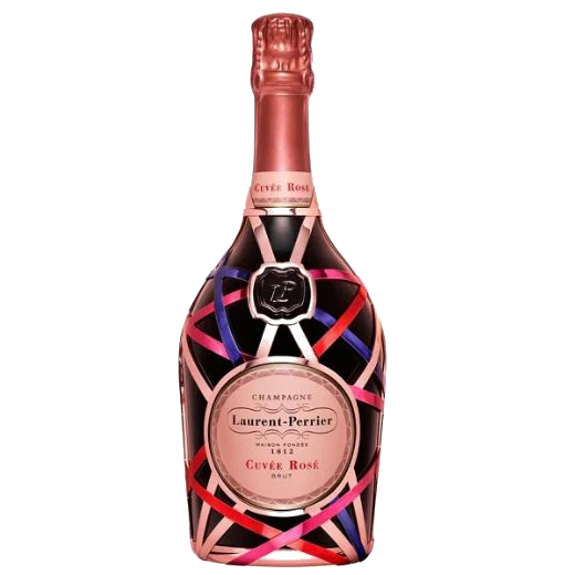 Laurent Perrier Cuvée Rosé 75cl Ribbon Robe Champagne