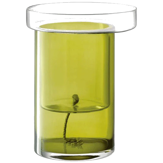 LSA International Balcony Self Watering Planter H35cm Olive Green