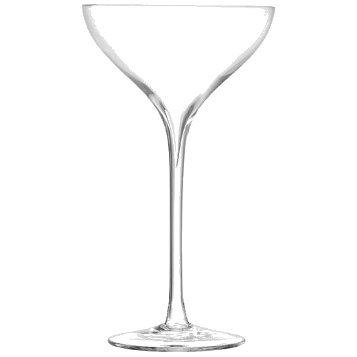 LSA International Savoy Champagne Saucer 250ml Set of Two - Image 2