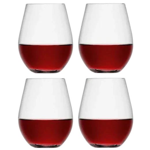 LSA International Signature 4 x Red Wine Tumblers