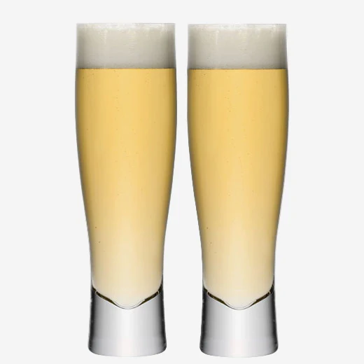 LSA International Signature Bar 2 x Lager Glasses