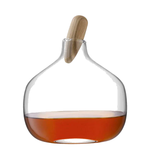 LSA International Signature Float Decanter with Oak Stopper