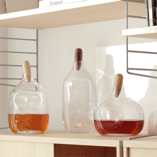 LSA International Signature Float Decanter with Oak Stopper - Image 6