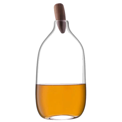 LSA International Signature Float Decanter with Walnut Stopper