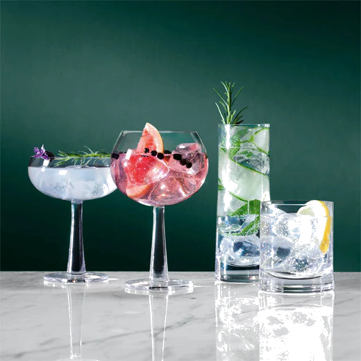 LSA International Signature Gin 2 x Highball Glasses - Image 4