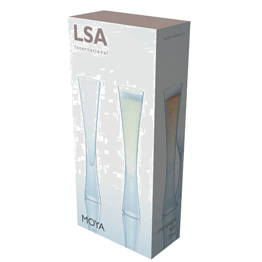 LSA International Signature Moya 2 x Champagne Flutes - Image 4