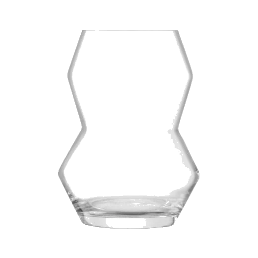 LSA International Small Sculpt Glass Vase 16 cm - Image 2