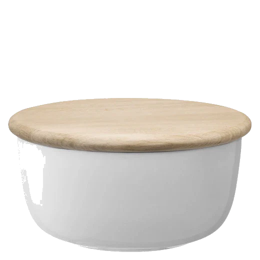 LSA International Standard Dine Bowl with Oak Lid