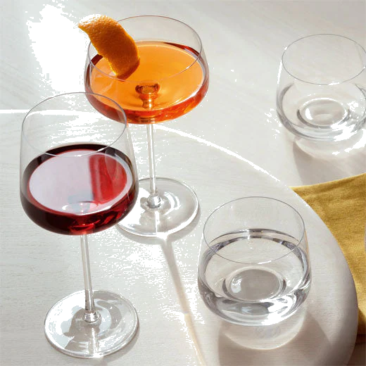 LSA International Standard Metropolitan 4 x Champagne Saucers - Image 4