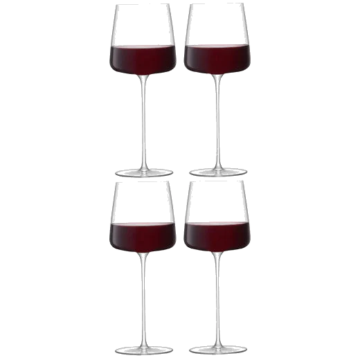 LSA International Standard Metropolitan 4 x Grand Cru Wine Glasses