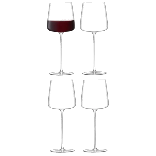 LSA International Standard Metropolitan 4 x Grand Cru Wine Glasses - Image 2