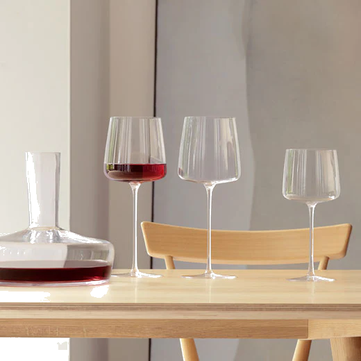 LSA International Standard Metropolitan 4 x White/Rosé Wine Glasses - Image 3