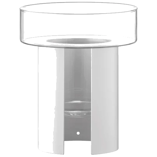 LSA International Terrazza Chalk White Planter 22cm