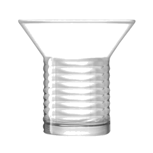 LSA International Union Ribbed Cylinder Glass Vase 13.5 cm - Image 2