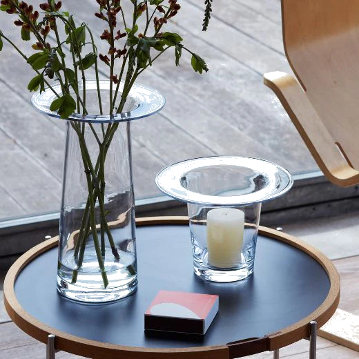 LSA International Victoria Clear Glass Vase 36 cm - Image 3