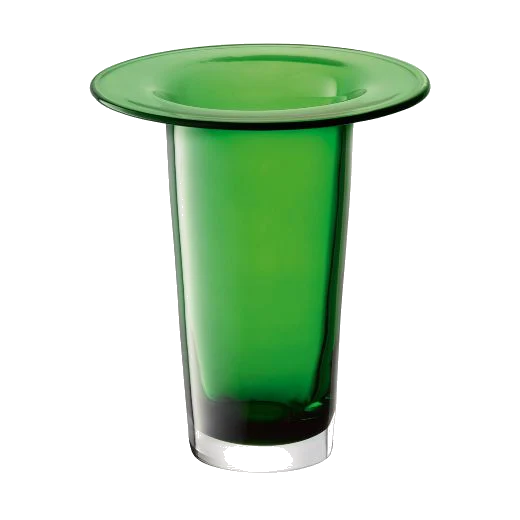 LSA International Victoria Fern Green Glass Vase Lantern 26 cm - Image 3