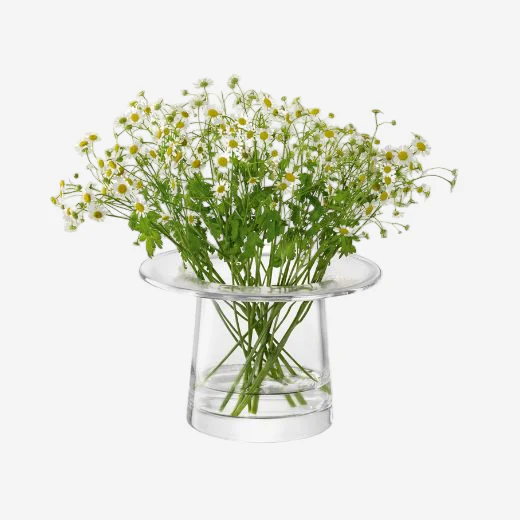 LSA International Victoria Lantern Clear Glass Vase 13.5 cm - Image 3