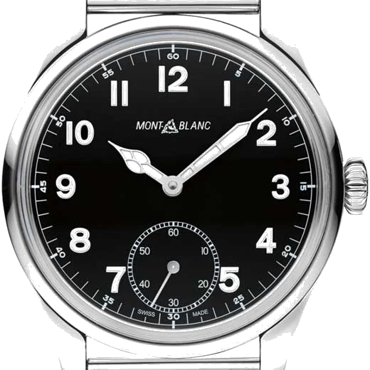 Montblanc 1858 Manual Stainless Steel Watch - Image 3