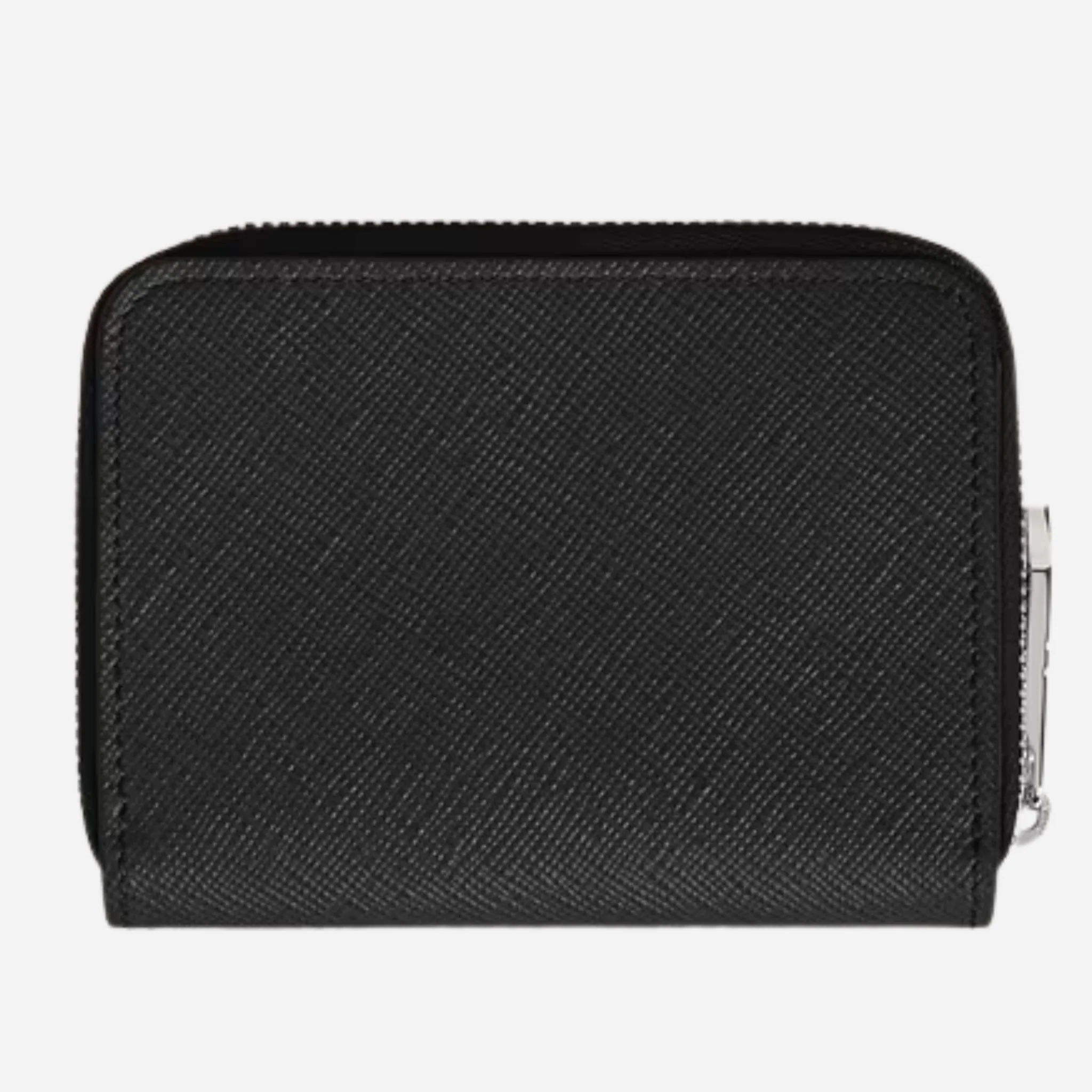 Montblanc 2CC Black Sartorial Leather Mini Wallet with Zip - Image 2