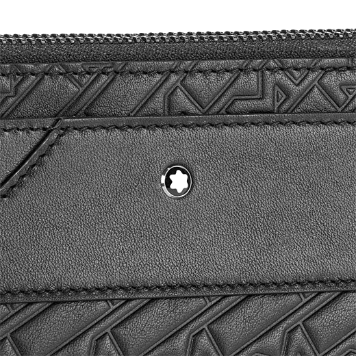 Montblanc 4810 M_Gram Black Clutch with 2 Compartments - Image 2