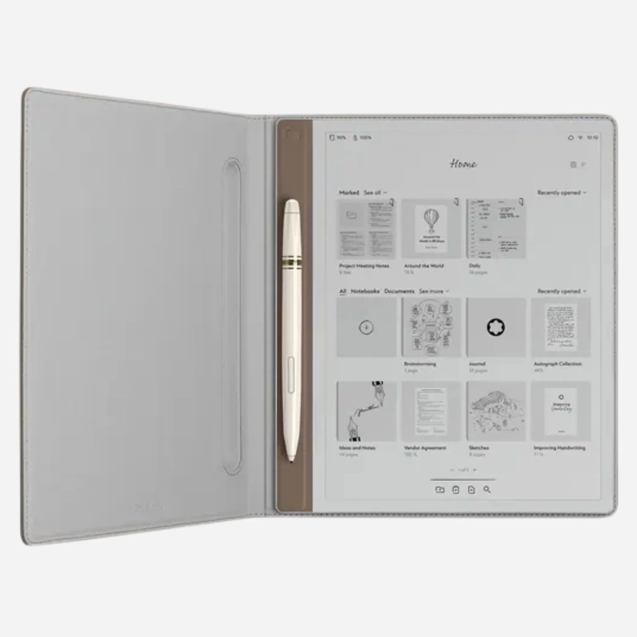 Montblanc 64 GB Digital Paper Tablet in Elixir Gold with Digital Pen - Image 5