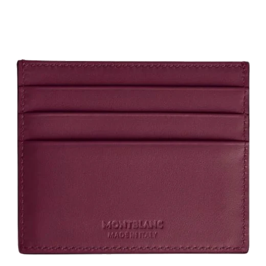 Montblanc Atelier Cassis Croco Leather 6CC Card Holder - Image 3
