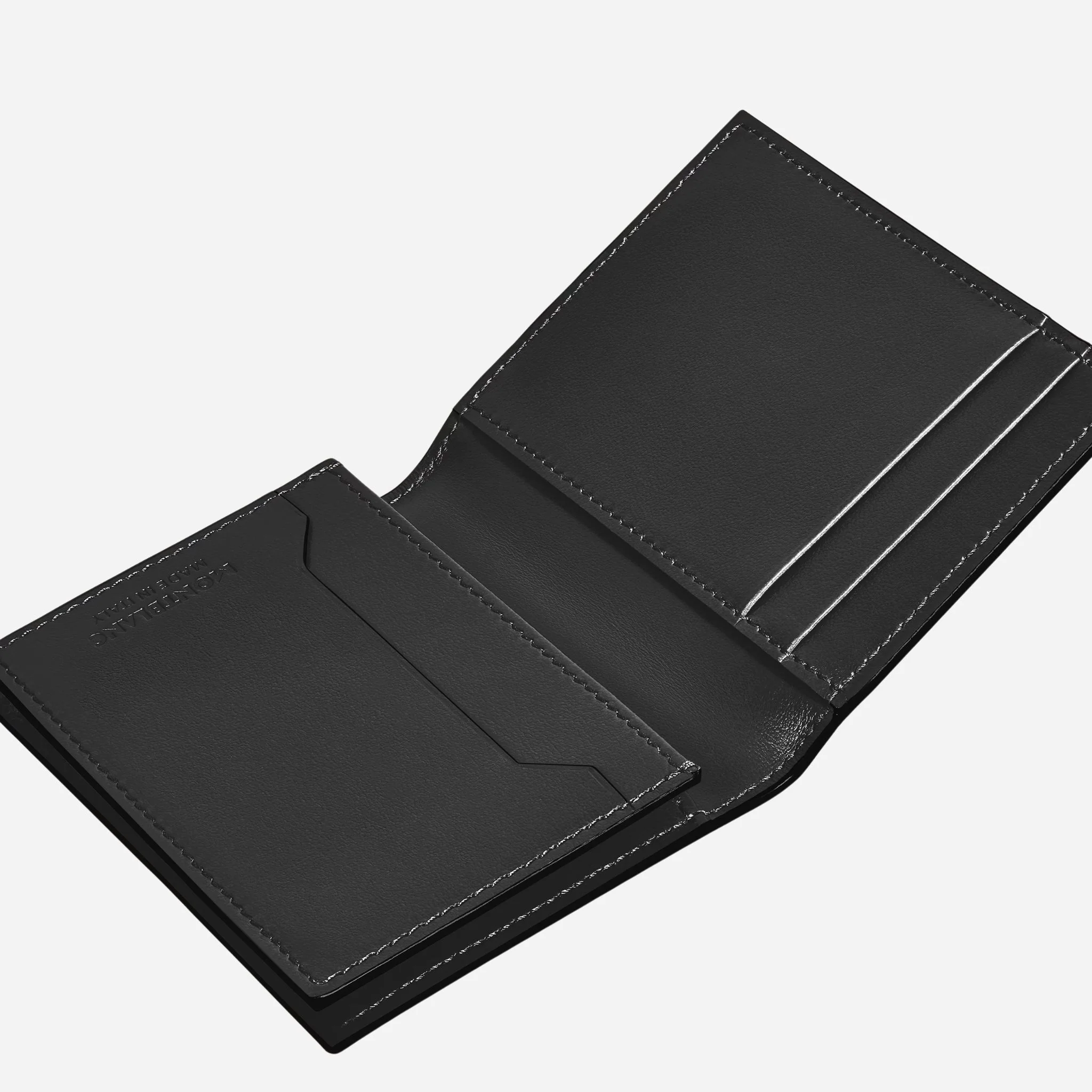 Montblanc Black Croco-Embossed Leather 4CC Card Holder - Image 5