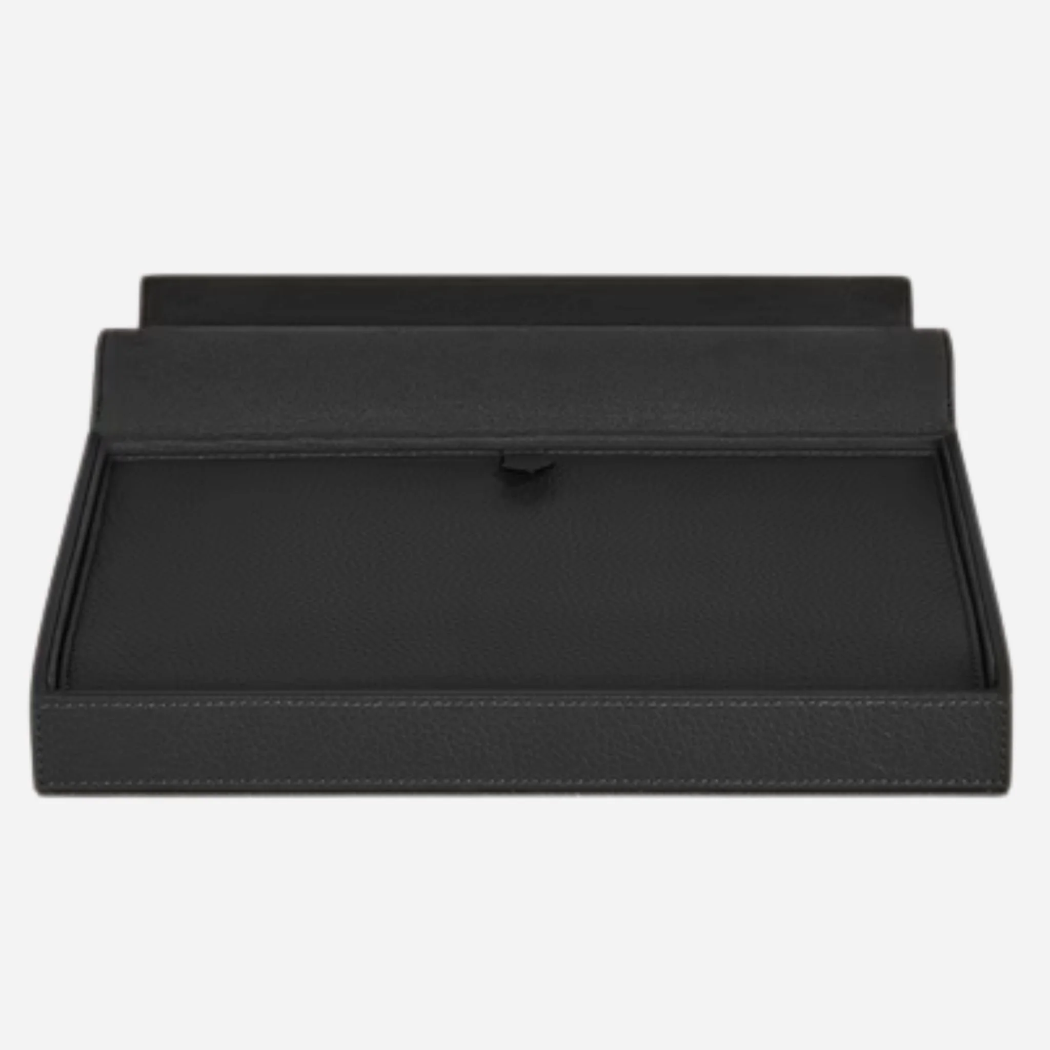 Montblanc Black Grained Leather Travel Box for 8 Writing Instruments - Image 3