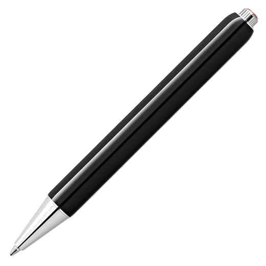 Montblanc Black Heritage Rouge et Noir 'Baby' Ballpoint Pen