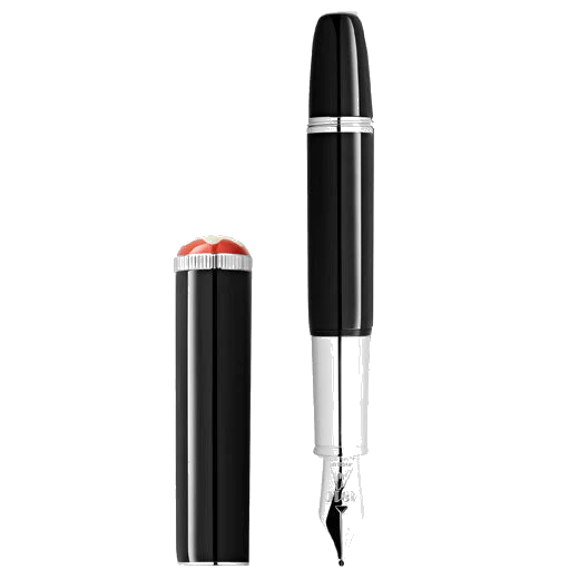 Montblanc Black Heritage Rouge et Noir 'Baby' Fountain Pen