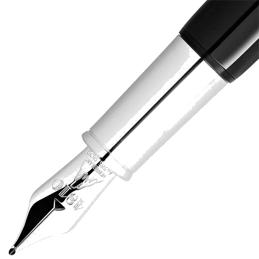 Montblanc Black Heritage Rouge et Noir 'Baby' Fountain Pen - Image 3