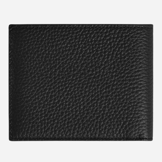 Montblanc Black Leather 6CC Bifold Wallet - Image 2