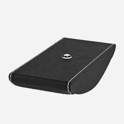 Montblanc Black Leather Blotter - Image 2