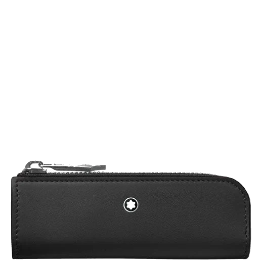 Montblanc Black Meisterstück Selection Heritage Rouge et Noir 'Baby' 1 Pen Pouch