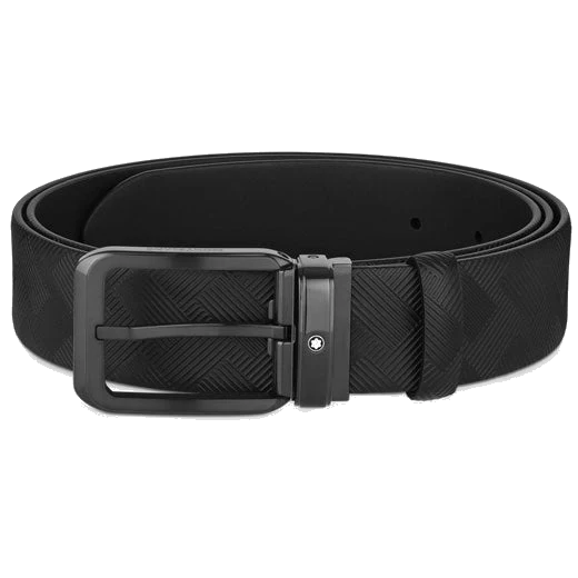 Montblanc Black Reversible Extreme 3.0 Matt PVD-Coated Pin Buckle Belt
