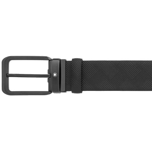 Montblanc Black Reversible Extreme 3.0 Matt PVD-Coated Pin Buckle Belt - Image 2