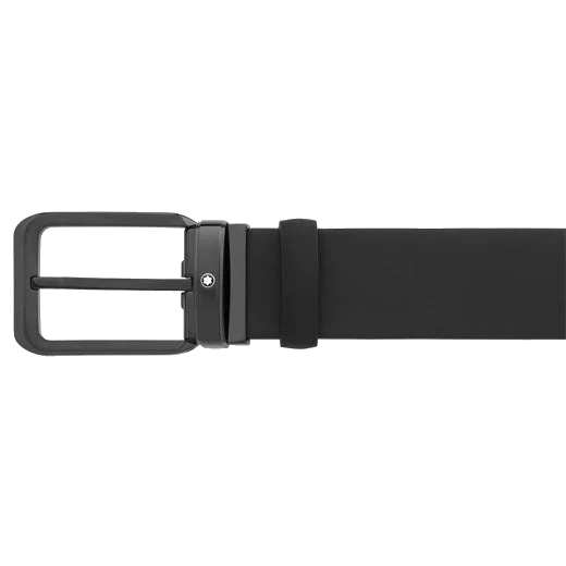 Montblanc Black Reversible Extreme 3.0 Matt PVD-Coated Pin Buckle Belt - Image 3