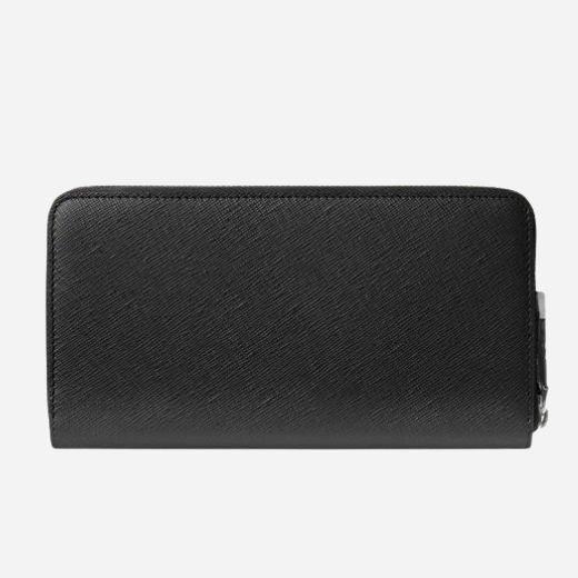Montblanc Black Sartorial Leather 12CC Zip Around Wallet - Image 2