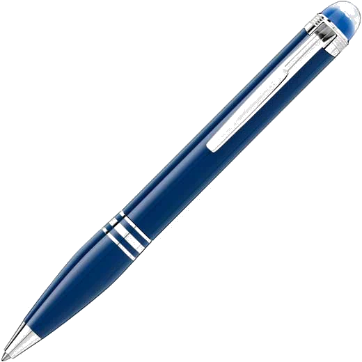 Montblanc Blue Planet StarWalker Precious Resin Ballpoint Pen