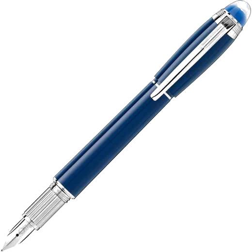 Montblanc Blue Planet StarWalker Precious Resin Fountain Pen