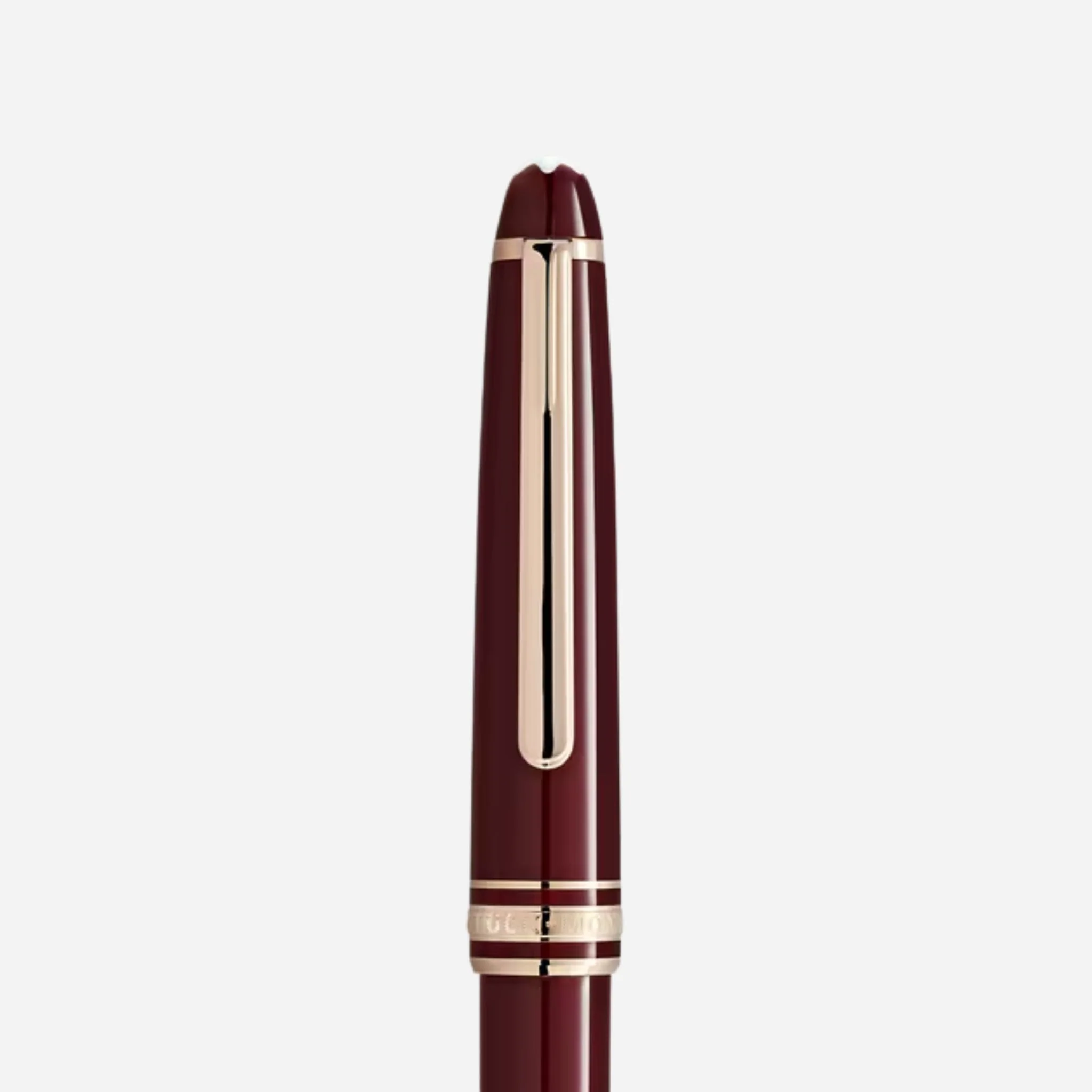 Montblanc Burgundy Red Meisterstück Classique Ballpoint Pen - Image 3