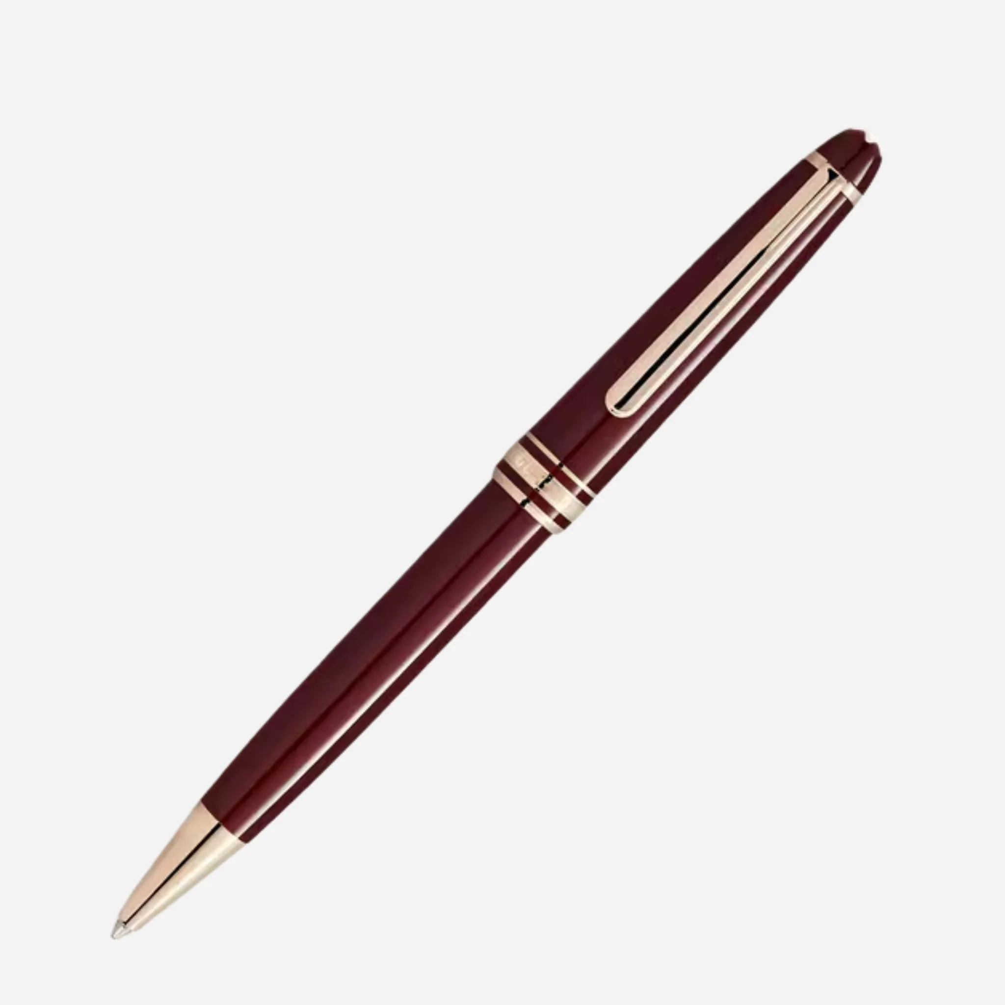 Montblanc Burgundy Red Meisterstück Classique Ballpoint Pen - Image 4