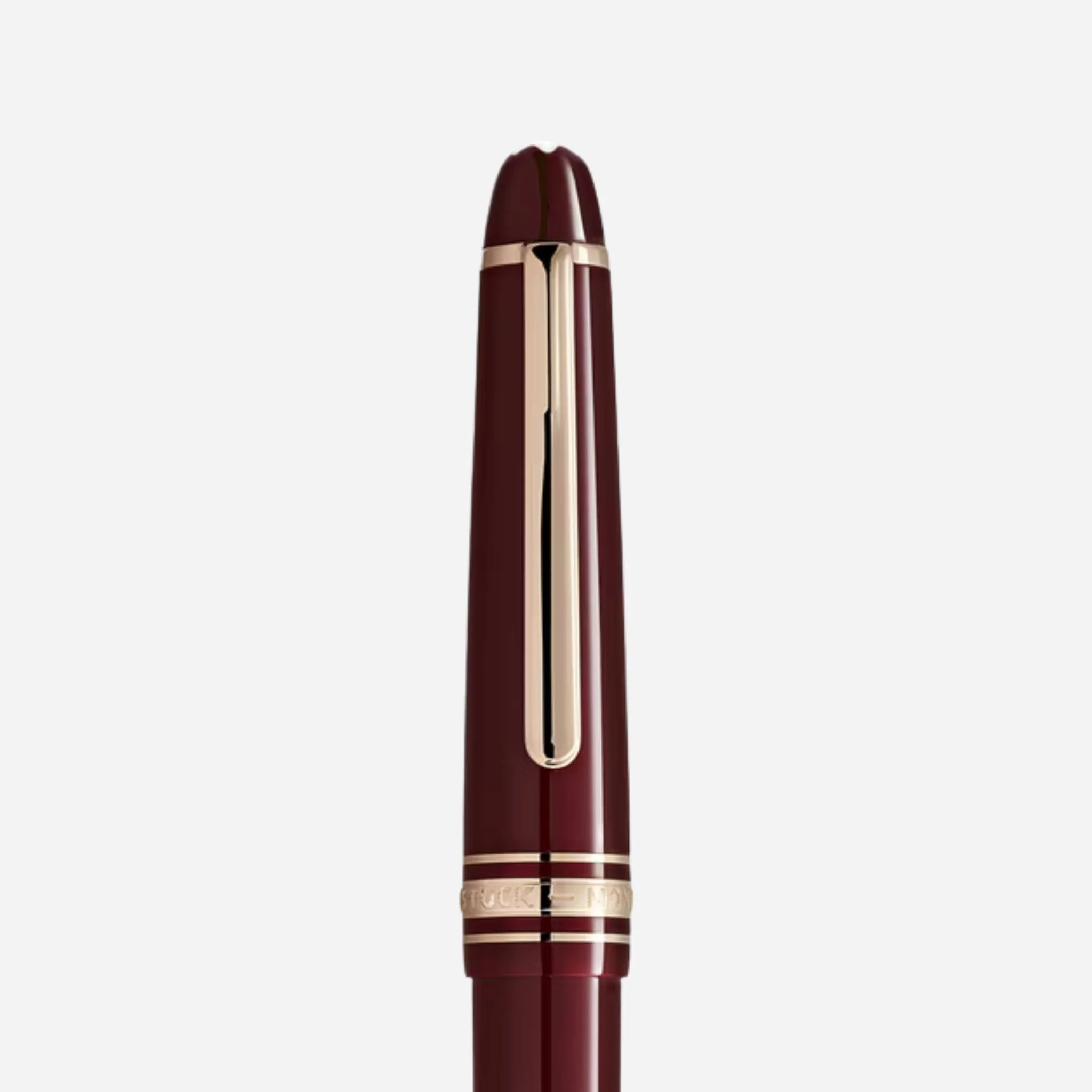 Montblanc Burgundy Red Meisterstück Classique Fountain Pen - Image 5