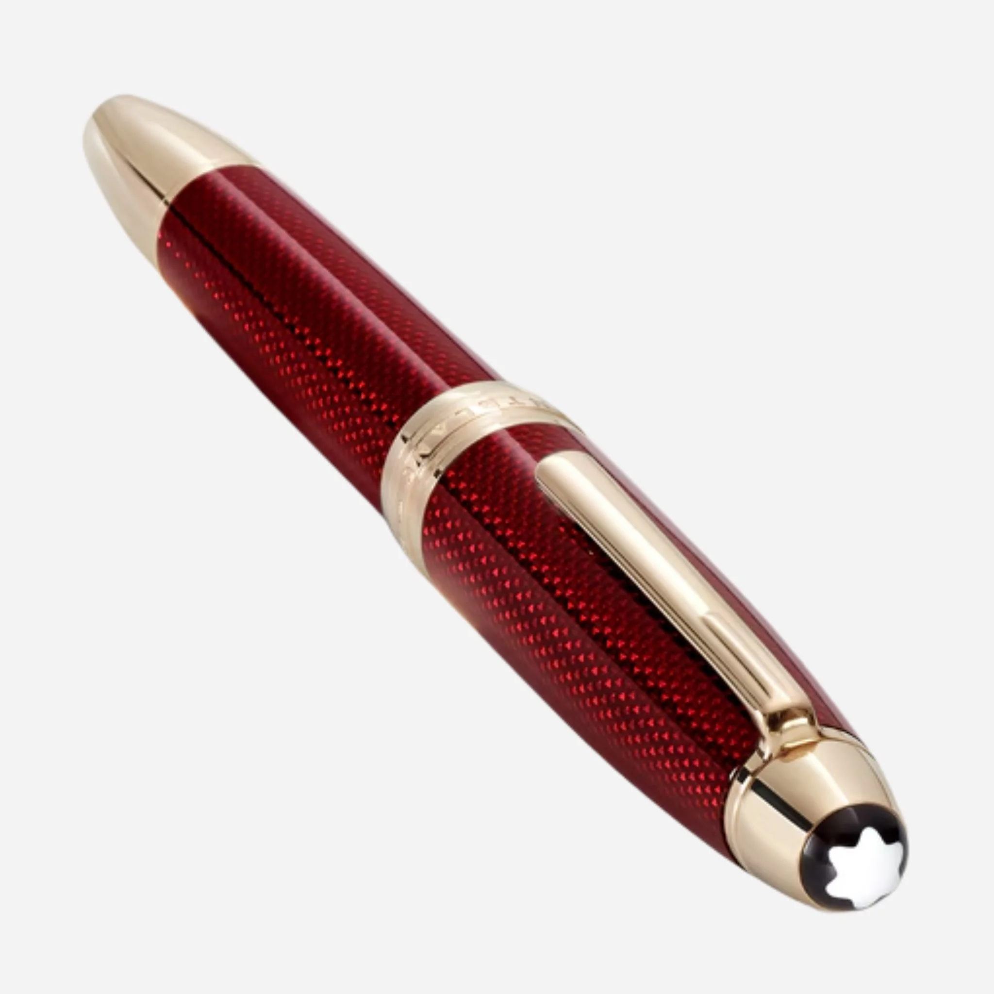 Montblanc Burgundy Red Meisterstück Solitaire Golden Hour LeGrand Fountain Pen - Image 5