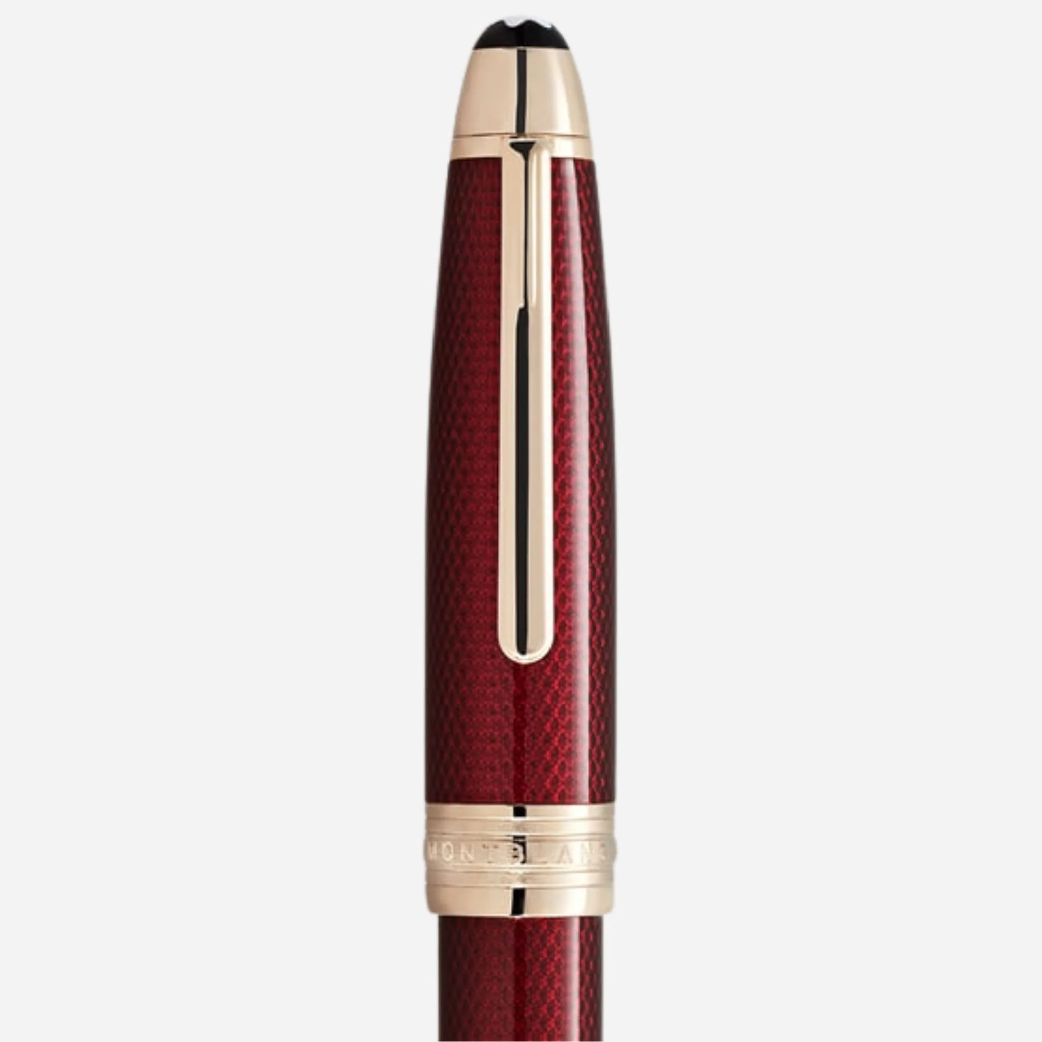 Montblanc Burgundy Red Meisterstück Solitaire Golden Hour LeGrand Fountain Pen - Image 6