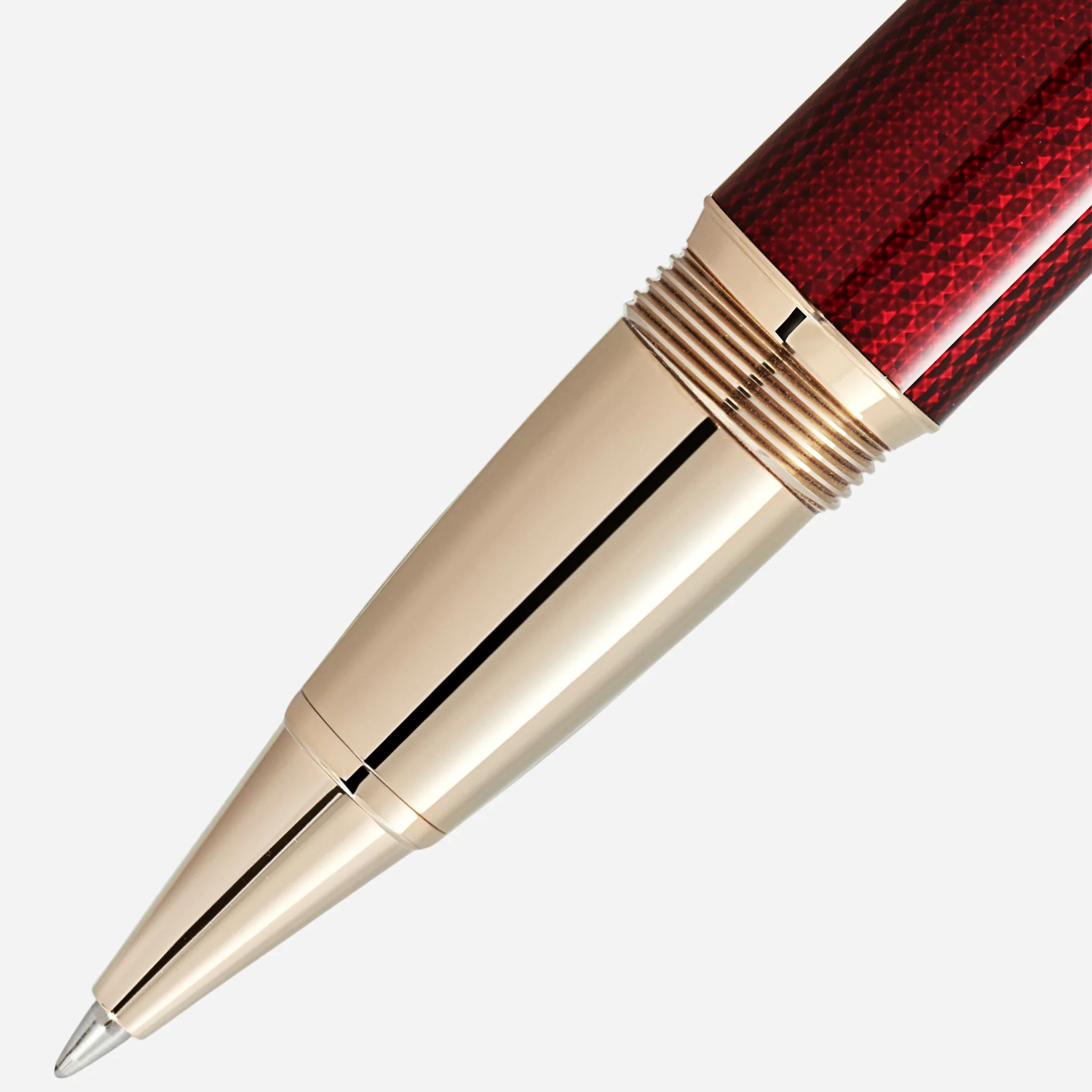 Montblanc Burgundy Red Meisterstück Solitaire Golden Hour LeGrand Rollerball Pen - Image 2