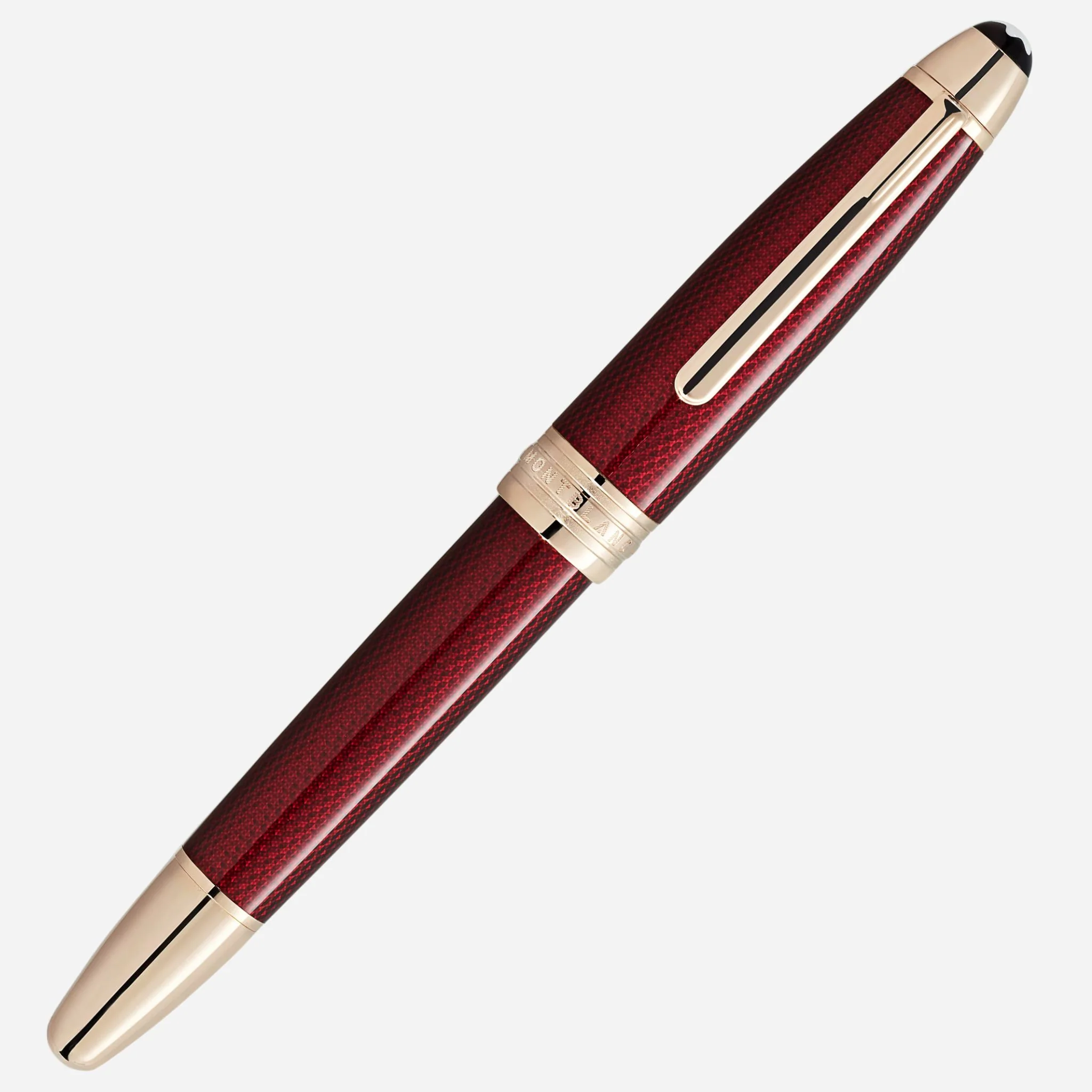Montblanc Burgundy Red Meisterstück Solitaire Golden Hour LeGrand Rollerball Pen - Image 3