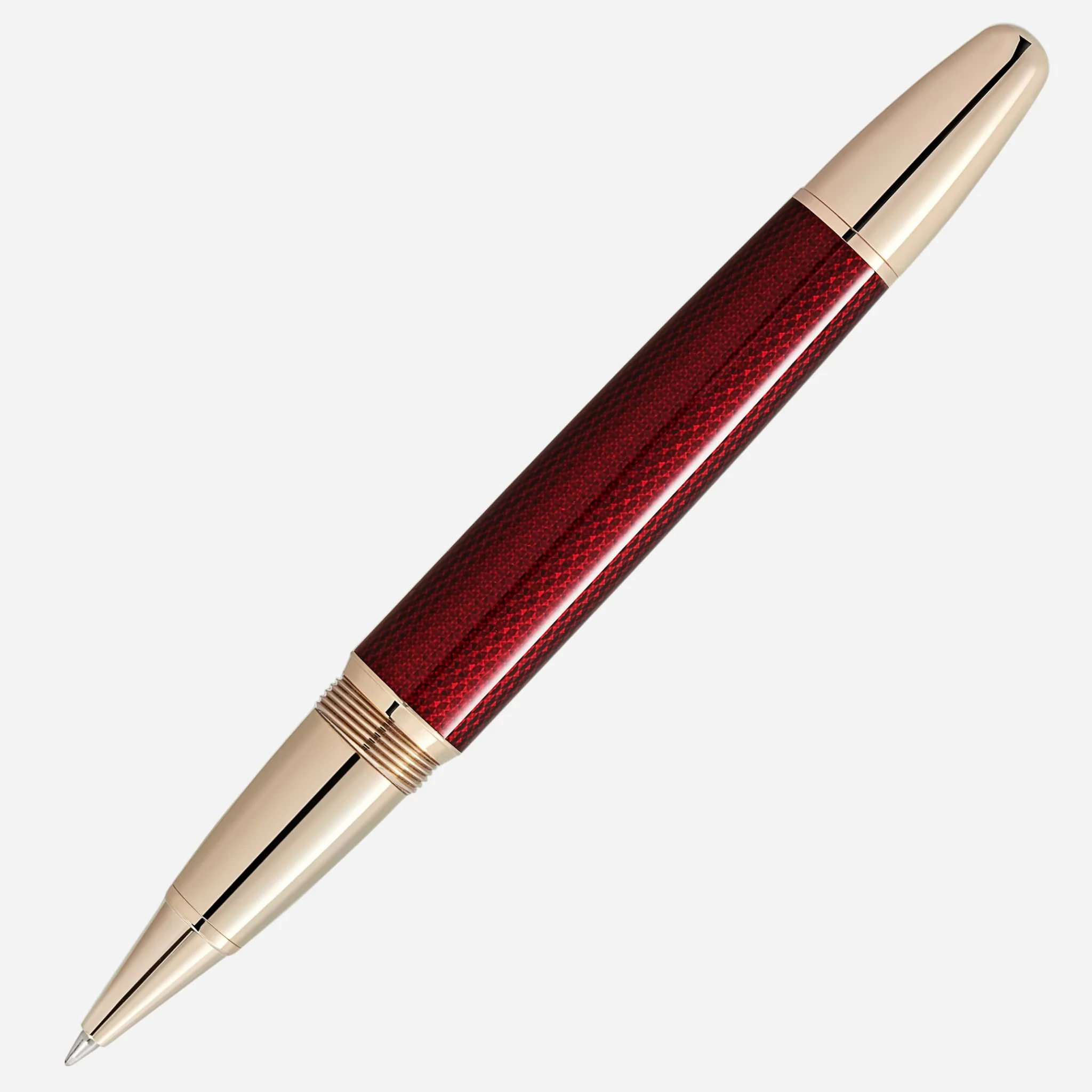 Montblanc Burgundy Red Meisterstück Solitaire Golden Hour LeGrand Rollerball Pen - Image 4